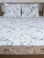 Простынь 1,5 спальная 150х215 см 100% хлопок