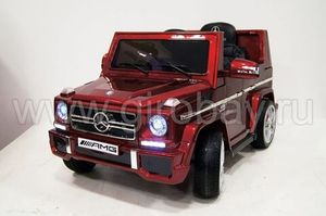 Детский электромобиль River Toys Mercedes-Benz-G-65-LS528 красный