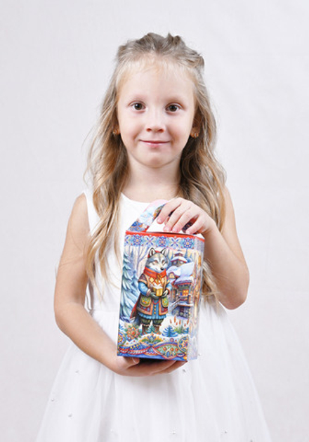 Сладкий новогодний подарок "Хрустальное сказанье" 550гр