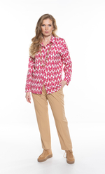 КРЕПДЕШИНОВАЯ РУБАШКА