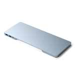USB-Хаб с отсеком для SSD Satechi Slim Dock (USB-C) для iMac 24" (2021 и новее) (ST-UCISD) Подключение: съёмный кабель USB-C. Порты: USB-C, USB-A 3.2 Gen 1, 2 USB-A 2.0, microSD UHS-I, SD UHS-I. Есть отсек для SSD M.2 NVMe/SATA
