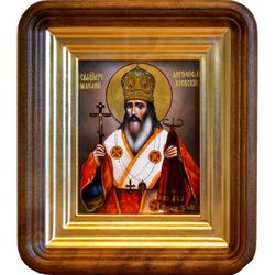 Макарий Киевский. Рукописная икона