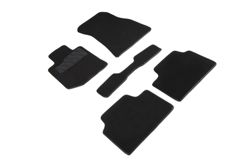 Ворсовые коврики LUX для BMW 3 Ser G-20 4WD 2018-н.в., Seintex.92701