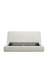 Кровать Martina со съемным чехлом из шенилла цвета экрю 180 x 200