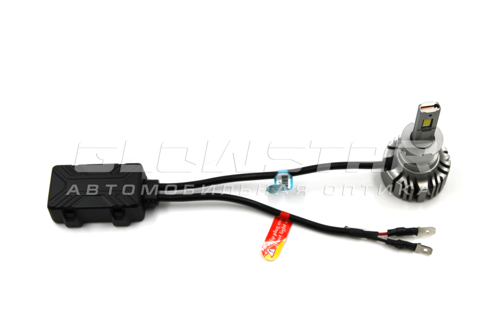 Светодиодные автолампы головного света F7/H3 с вентилятором, 12V,55W,5500K