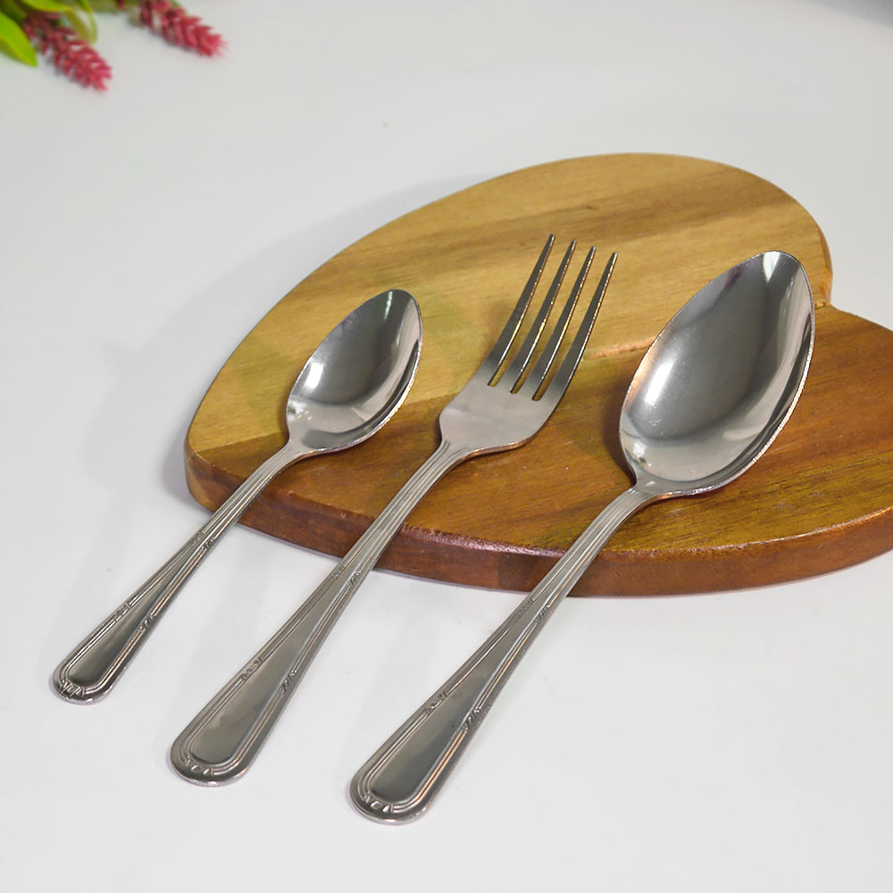 Набор столовых приборов 18 приборов "Даная" 1,8мм в коробке