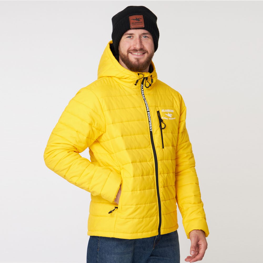 Куртка Alaskan Juneau Yellow  M утепл.стеганая