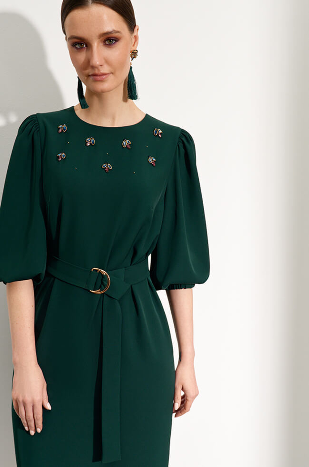 51423 Платье женское (зеленый)