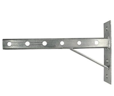 Кронштейн перфорированный L-300 мм цинк