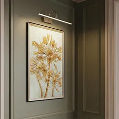 4911/5WL WALLI ODL22 697 бронзовый/металл/акрил Подсветка для картин с выкл. LED 5W 4000К 250Лм GEBA