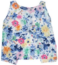 Летняя блузка с цветочным принтом REMIX