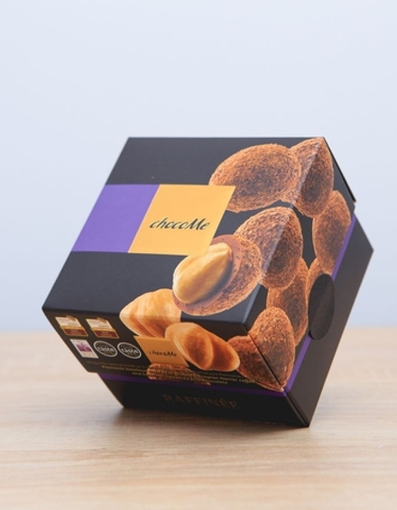 Конфеты ChocoMe пьемонтским орехом в орехово-молочном шоколаде с кофе RF110
