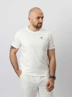 Футболка хлопковая Totemic Clo , базовая, белая