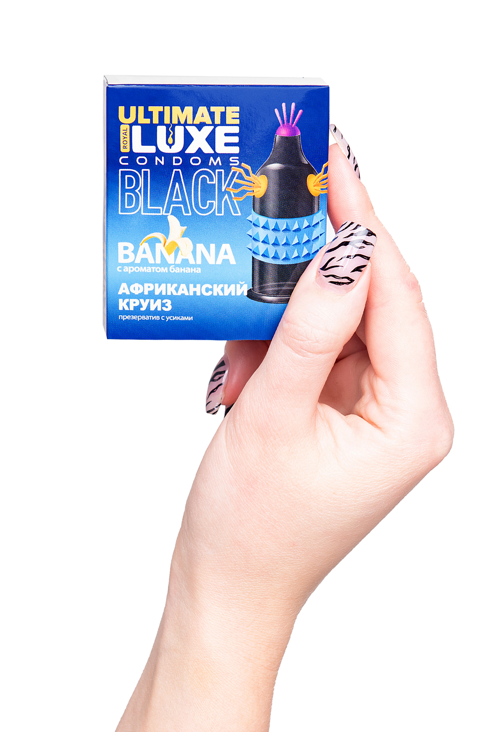 Презерватив Luxe Африканский Круиз Банан черный 1 шт