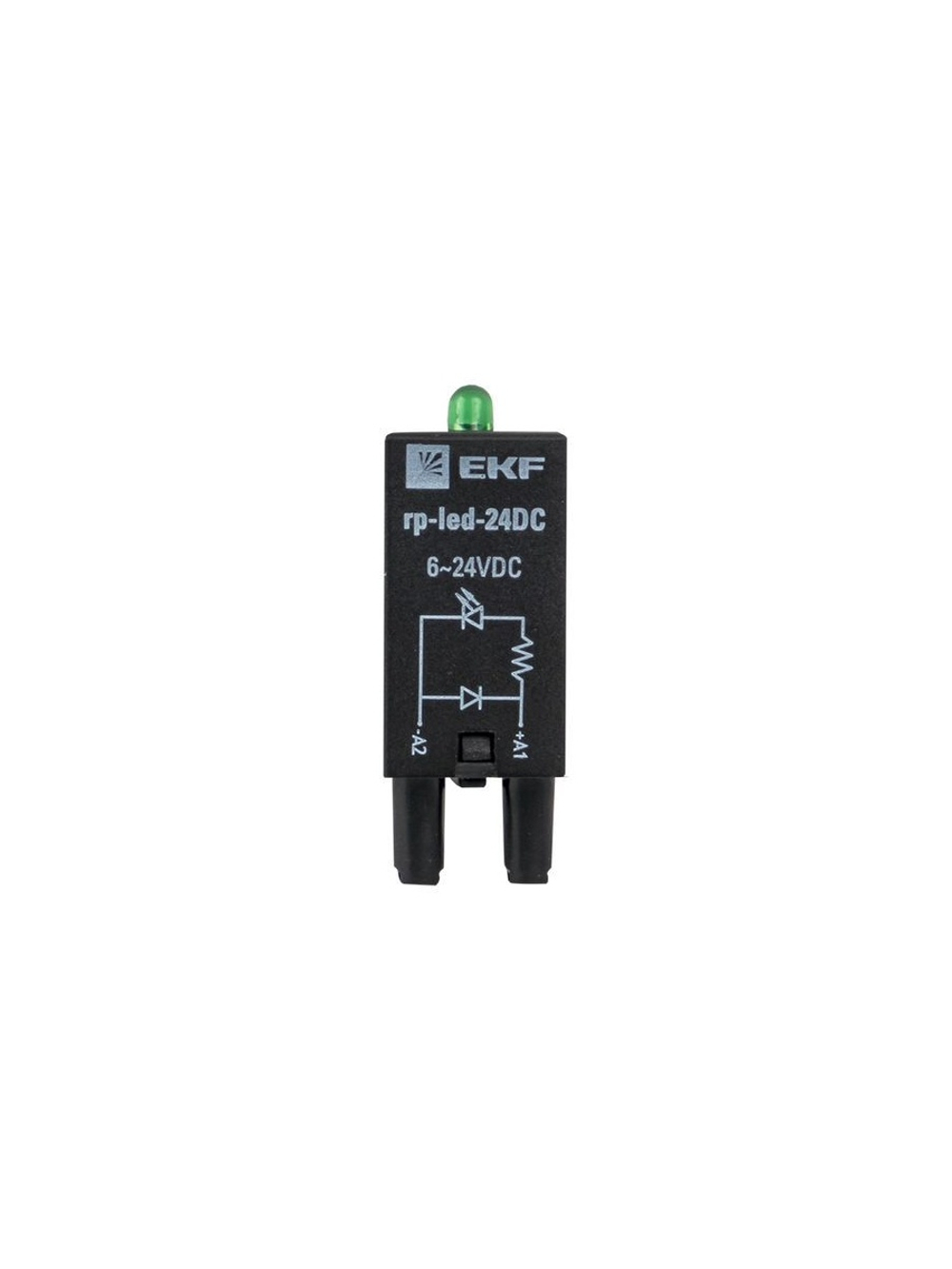Модуль светодиодный 24 VDC для промежуточных реле RP AVERES EKF rp-led-24DC