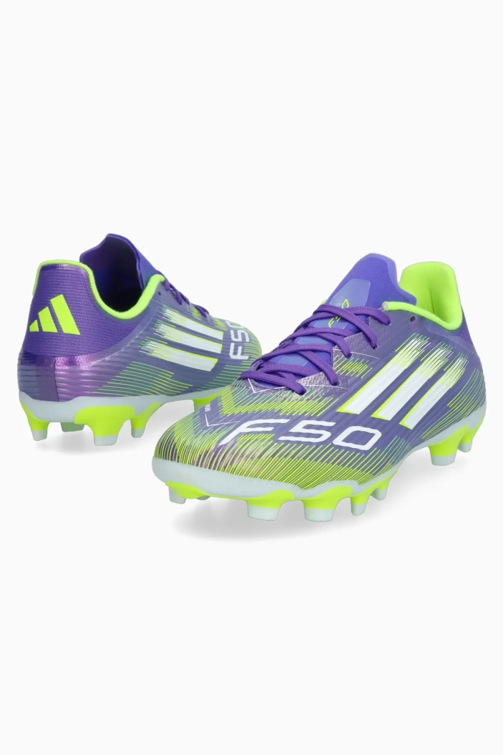 Бутсы adidas F50 League MG - фиолетовый
