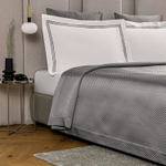 Покрывало Frette Luxury Herringbone Slate Grey (270 x 260 см)