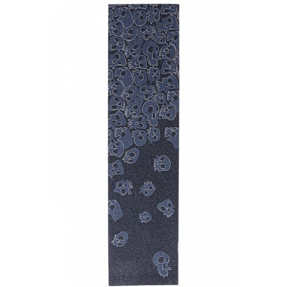 Шкурка для самоката Skull, Black-Grey, 153х610 мм