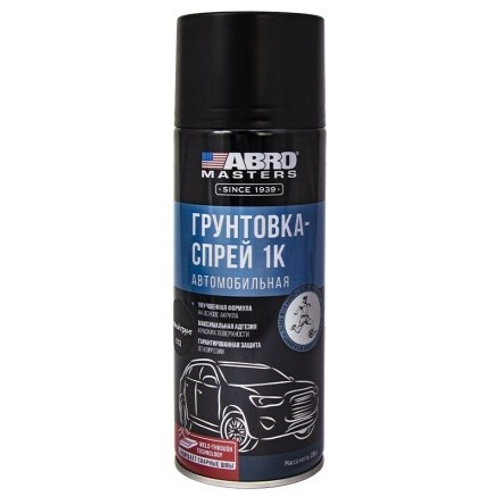 Грунтовка Акрил. 226 гр Черная (аэрозоль) (ABRO)