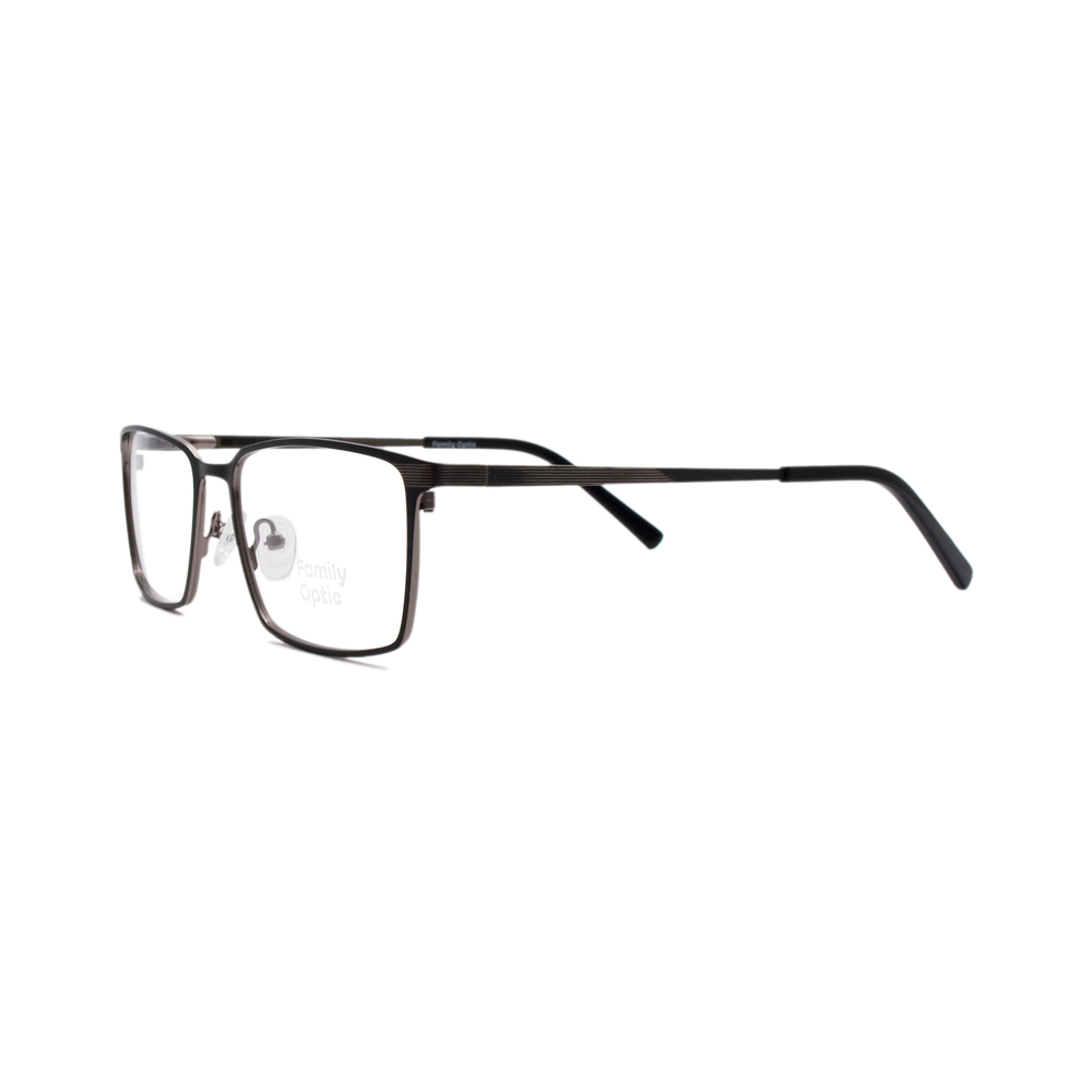 Оправа прямоугольная Family Optic MM4040 C2 серебряная с черным