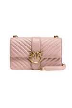 CLASSIC LOVE BAG ICON CHEVRON – pink/dusty pink-antique gold