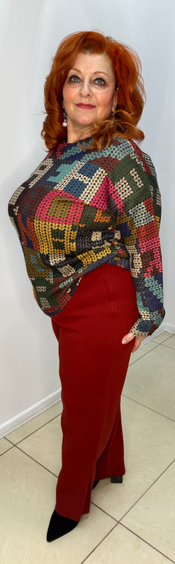 Трикотажные женские брюки