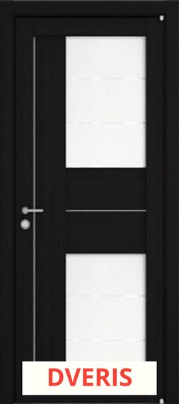 Межкомнатная дверь из экошпона Light 13 ПО (Шоко Велюр/Мателюкс Белое)