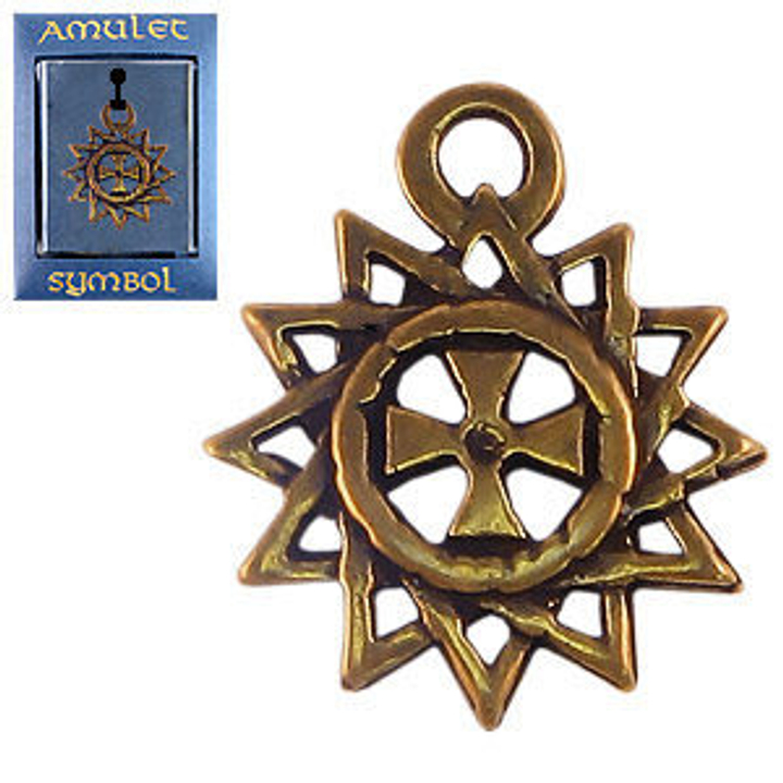 Амулет The Cult № 90 Звезда Эрцгаммы, латунь