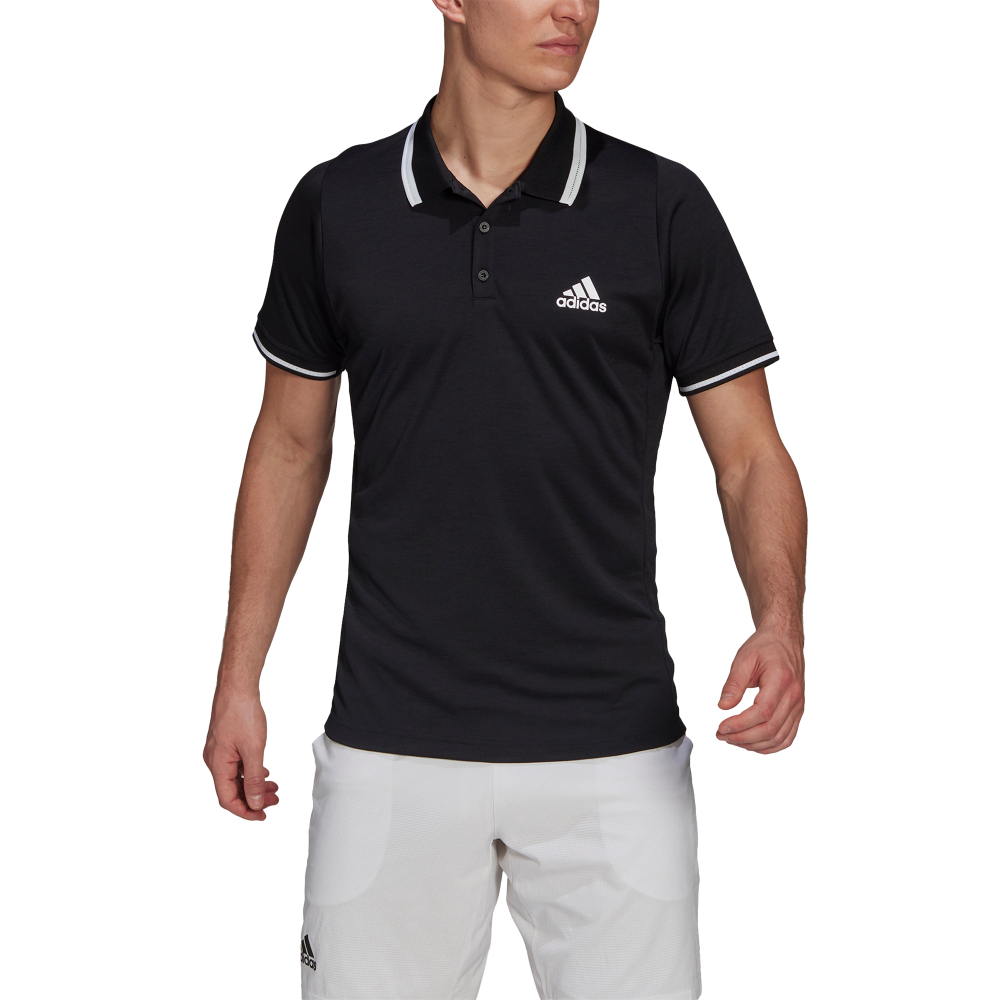 Мужское теннисное поло Adidas Freelift Polo M - black/white