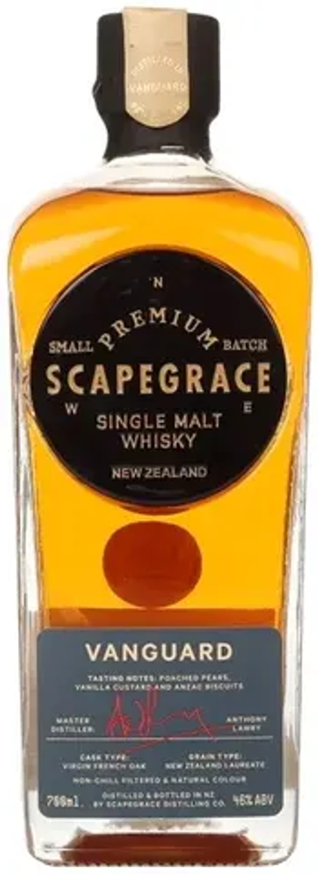 Скейпгрейс Вангард 0,7 46% (Скейпгрейс Дистиллинг Ко.) Новая Зеландия