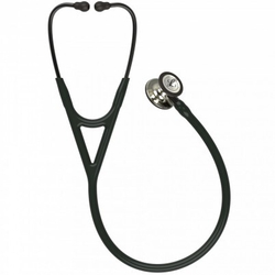 Стетоскоп Littmann Cardiology IV, черный, акустическая головка цвета шампанское (6179)