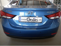 Фаркоп оцинкованный Galia H099C для Hyundai Elantra 2011-2016(паспорт и сертификат в комплекте)(без электрики)