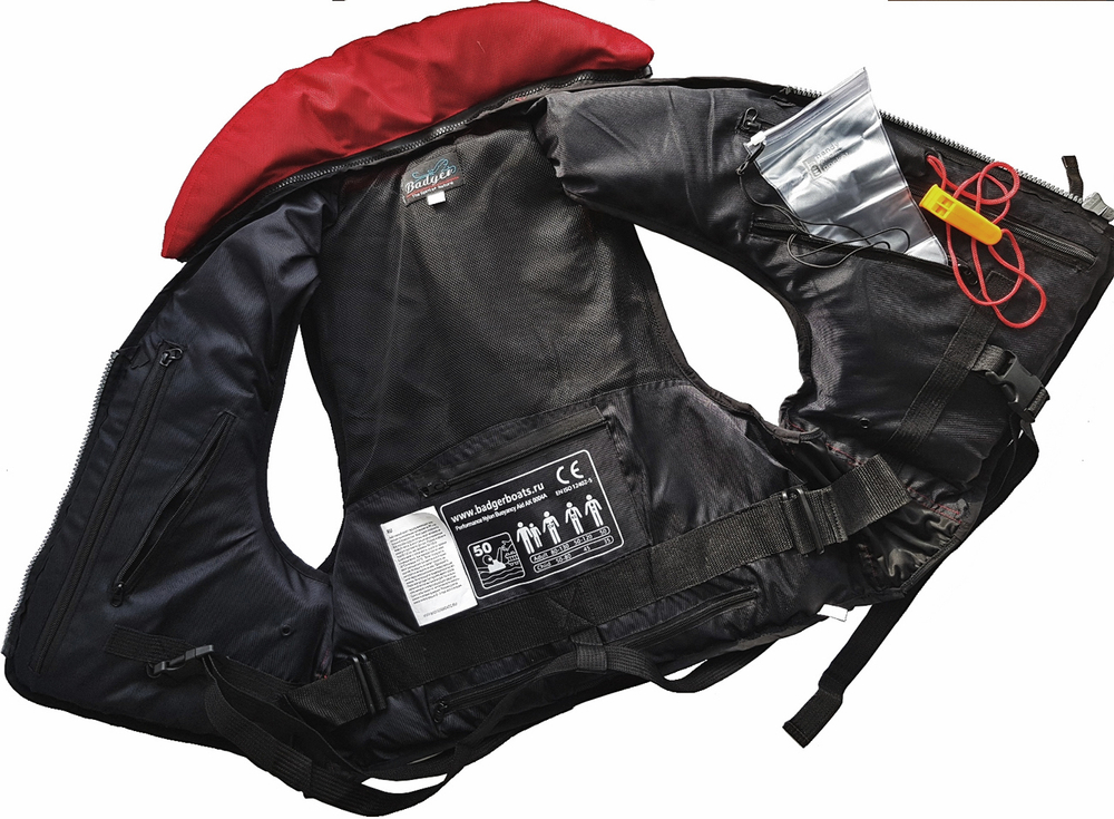 Жилет рыболовный (плавающий) Aqua Sport Red