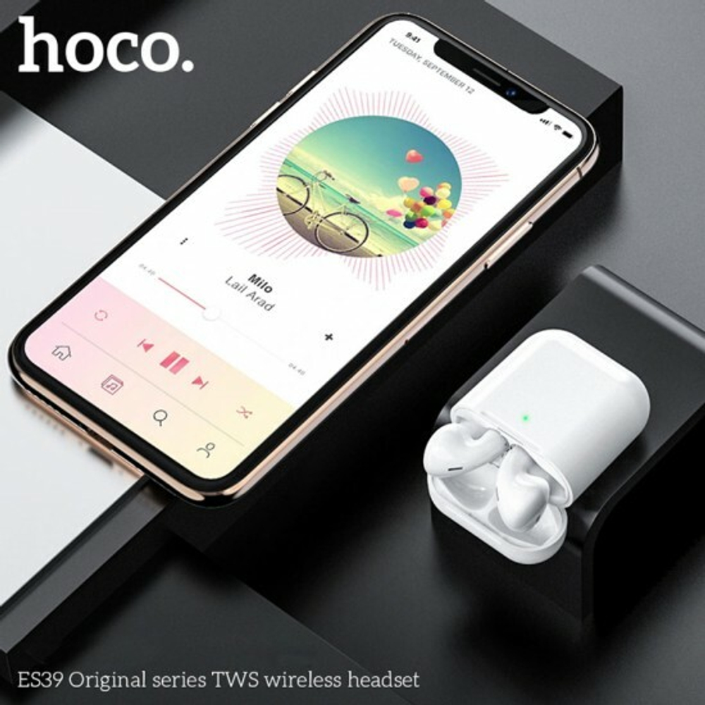 Беспроводные наушники Hoco ES39, 011624 Белый