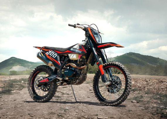 Мотоцикл кроссовый эндуро SHARMAX Expert Air 300