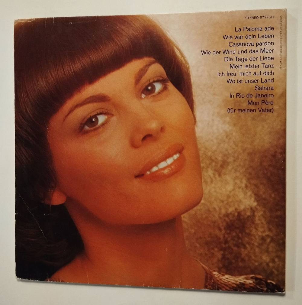 Винтажная виниловая пластинка LP Mireille Mathieu M M Мирей Матье (Germany 1973)
