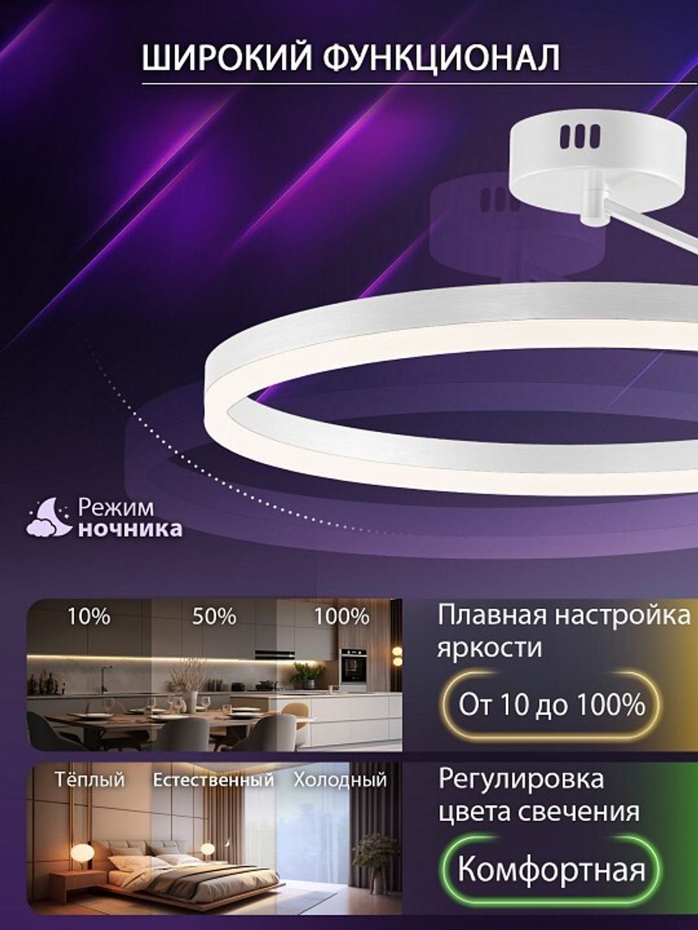 Светильник на штанге Natali Kovaltseva FINAM LED LAMPS 81121/1C