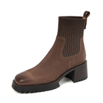 VENTIMONO Stretch & Sock Boots Women"s Black/Brown