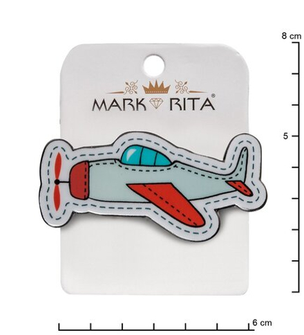 MR-139 Брошь-булавка «Самолет» Mark Rita