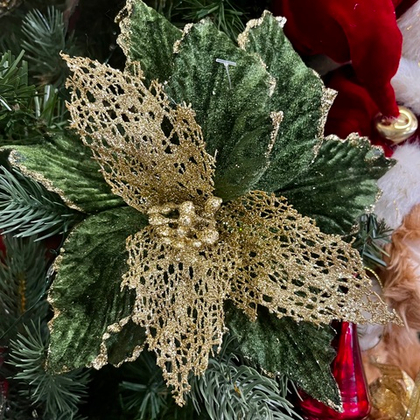 Зелёная пуансеттия [Арт.FL 18002]