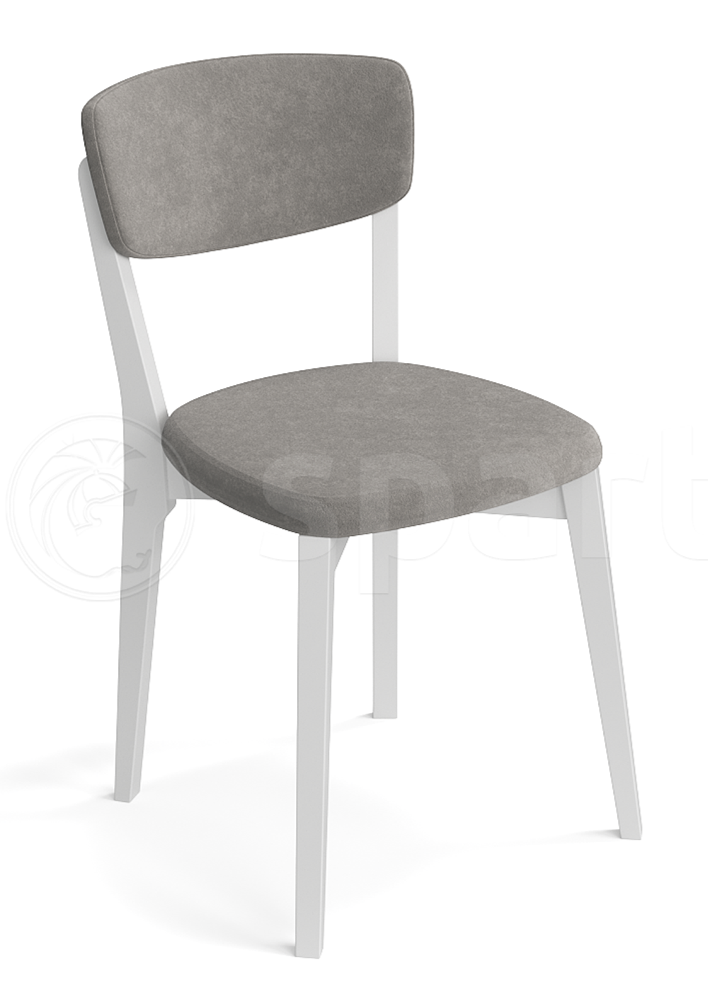 Стул Лаура (до 400р) (Цв.каркаса Белый; цв.ткани Вивальди 4) СтулБери