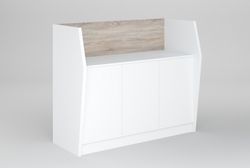 Стойка администратора STATIC с тремя секциями