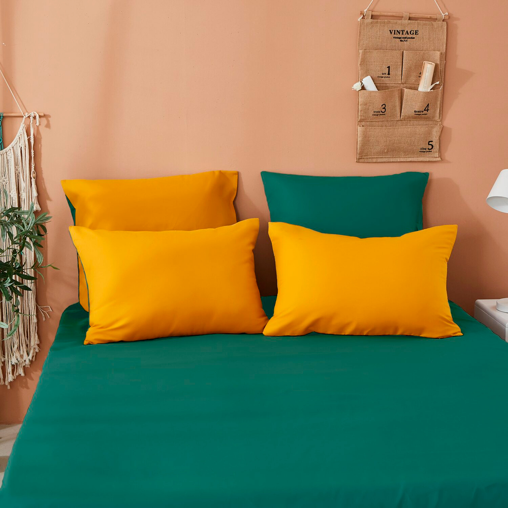 Комплект постельного белья Однотонный Сатин CS041