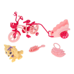 Кукла тип модница с аксесс. коробка 4606