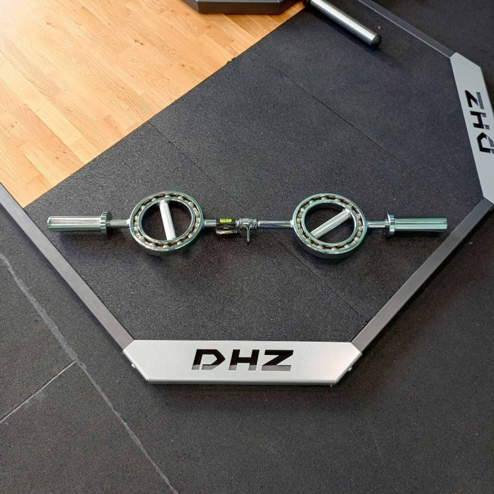 Гриф с вращающимися ручками (замки-пружины) D50 мм PROFI-FIT