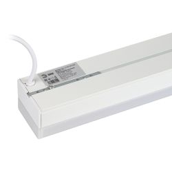 Линейный светодиодный светильник ЭРА SML-12-WB-65K-W60 60Вт 6500K 7100Лм 1480x70x55 белый подвесной