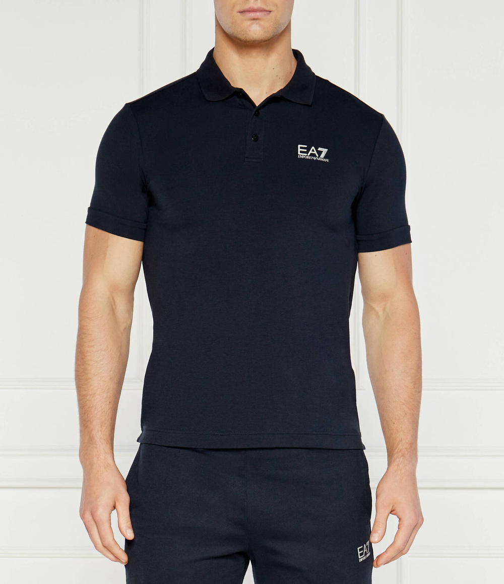 Поло EA7 - темно-синий(8NPF14 PJVQZ)