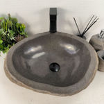 Раковина из речного камня RS-65598 53*42*15 0856