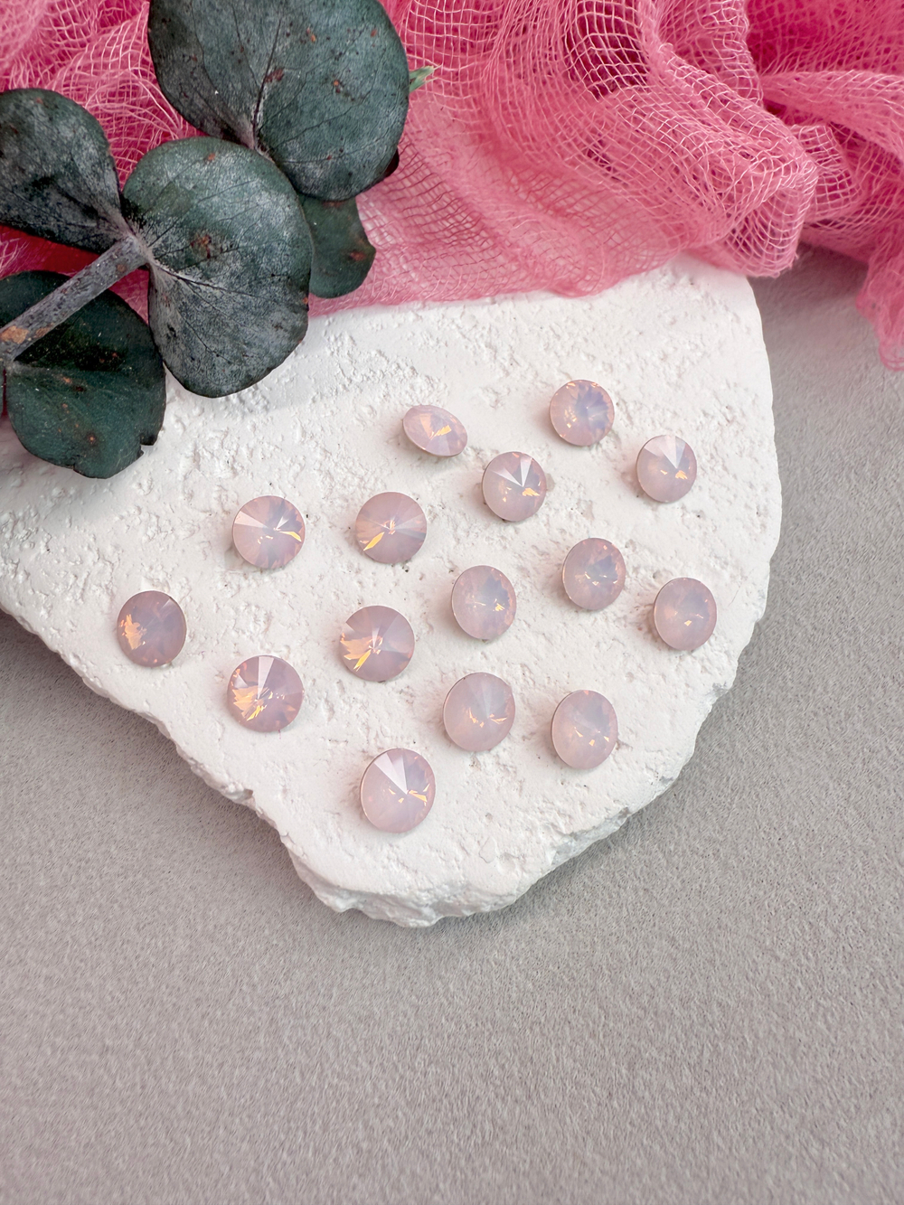 Риволь Rivoli 8 мм, Rose opal