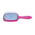 Расческа для волос JANEKE Superbrush Small - малая, фуксия и синий
